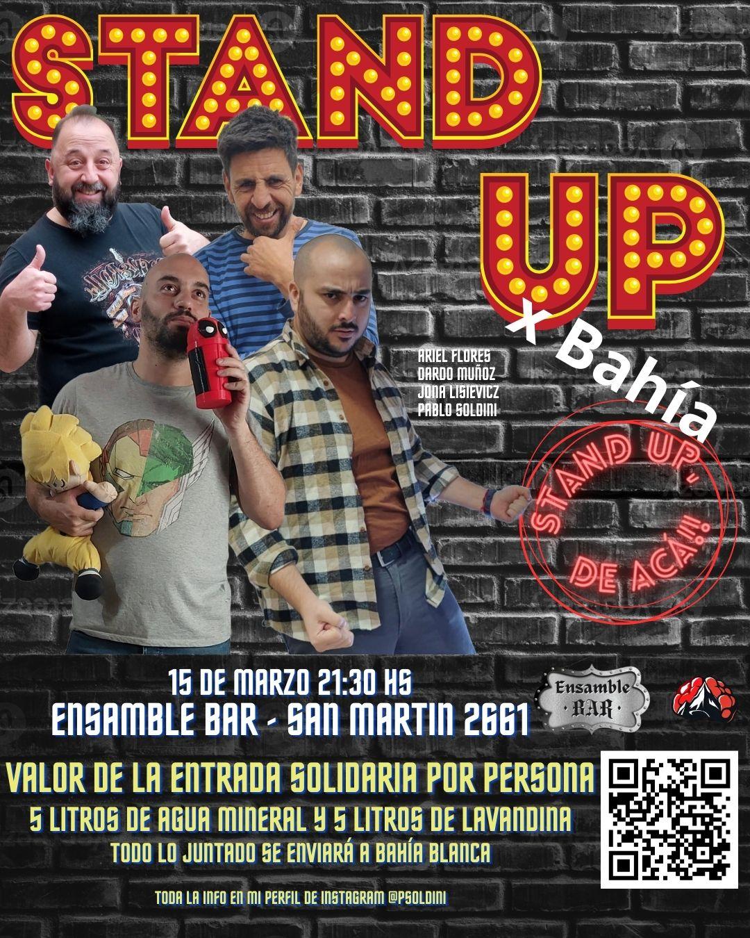 Stand Up, de Acá!! en Ensamble Bar