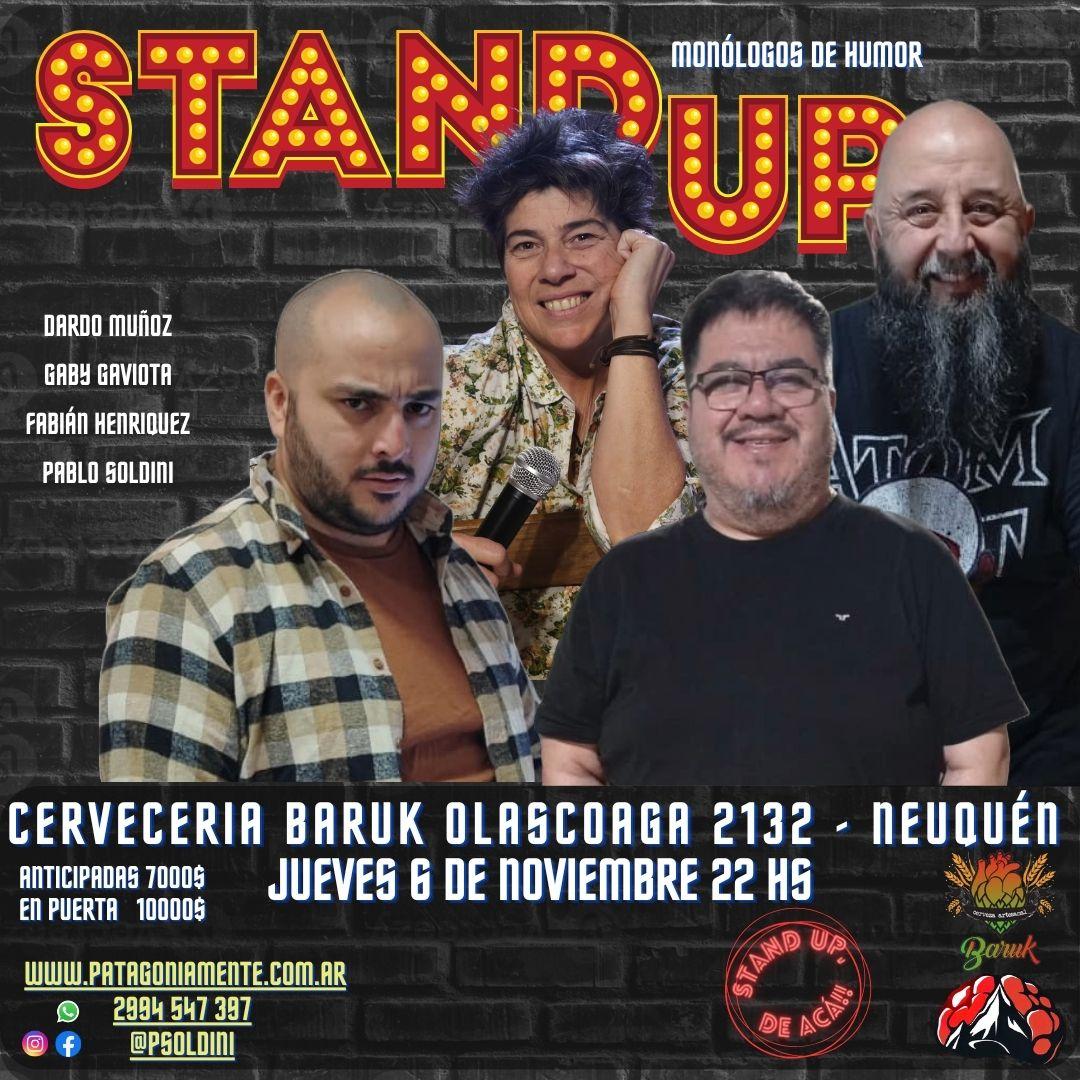 Stand Up, de Acá!! en Baruk!